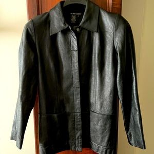 Women’s leather jacket. BCBG brand.